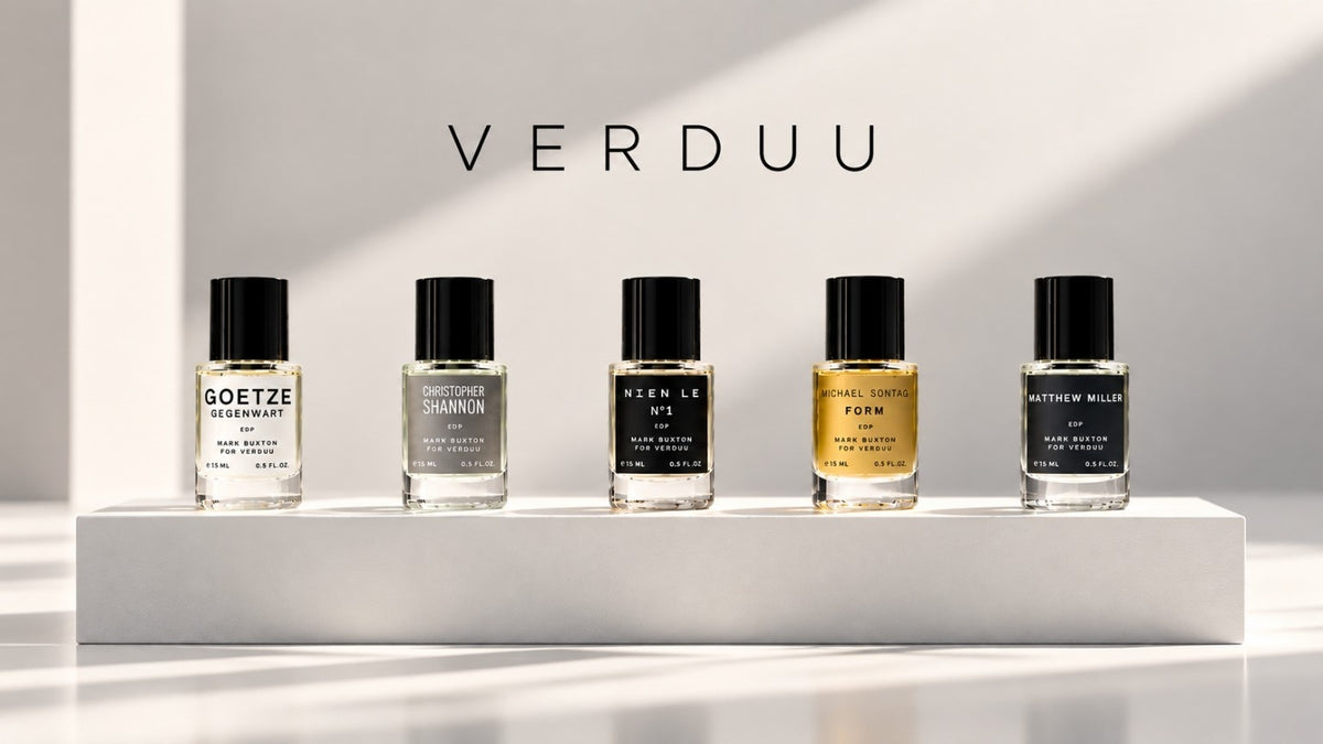 VERDUU FIRST FIVE — five 15 ml fragrance bottles
