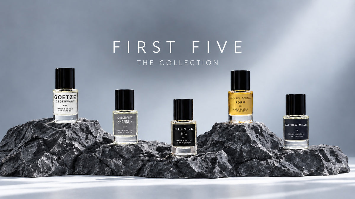 VERDUU FIRST FIVE — The Collection with five 15 ml Eau de Parfum bottles